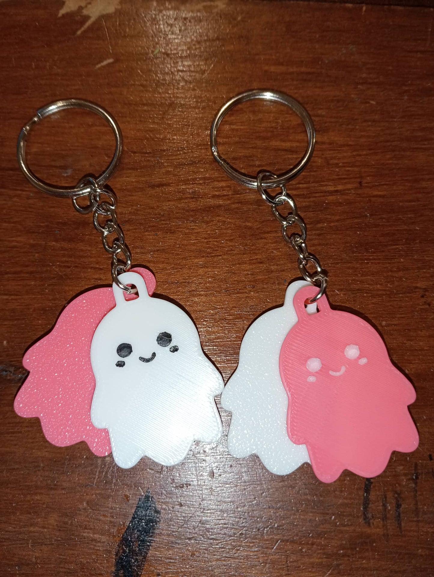 Twin Ghost Keychain