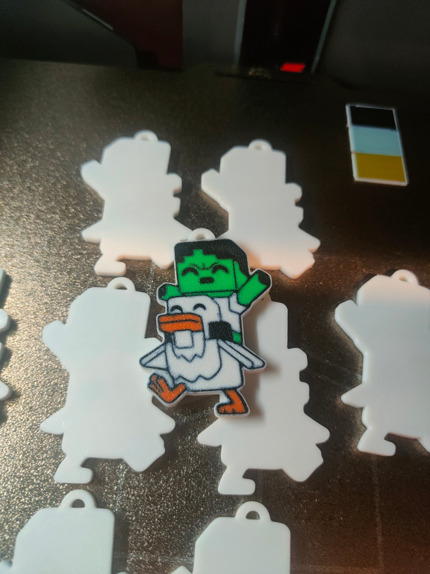 Chicken Jockey Keychain