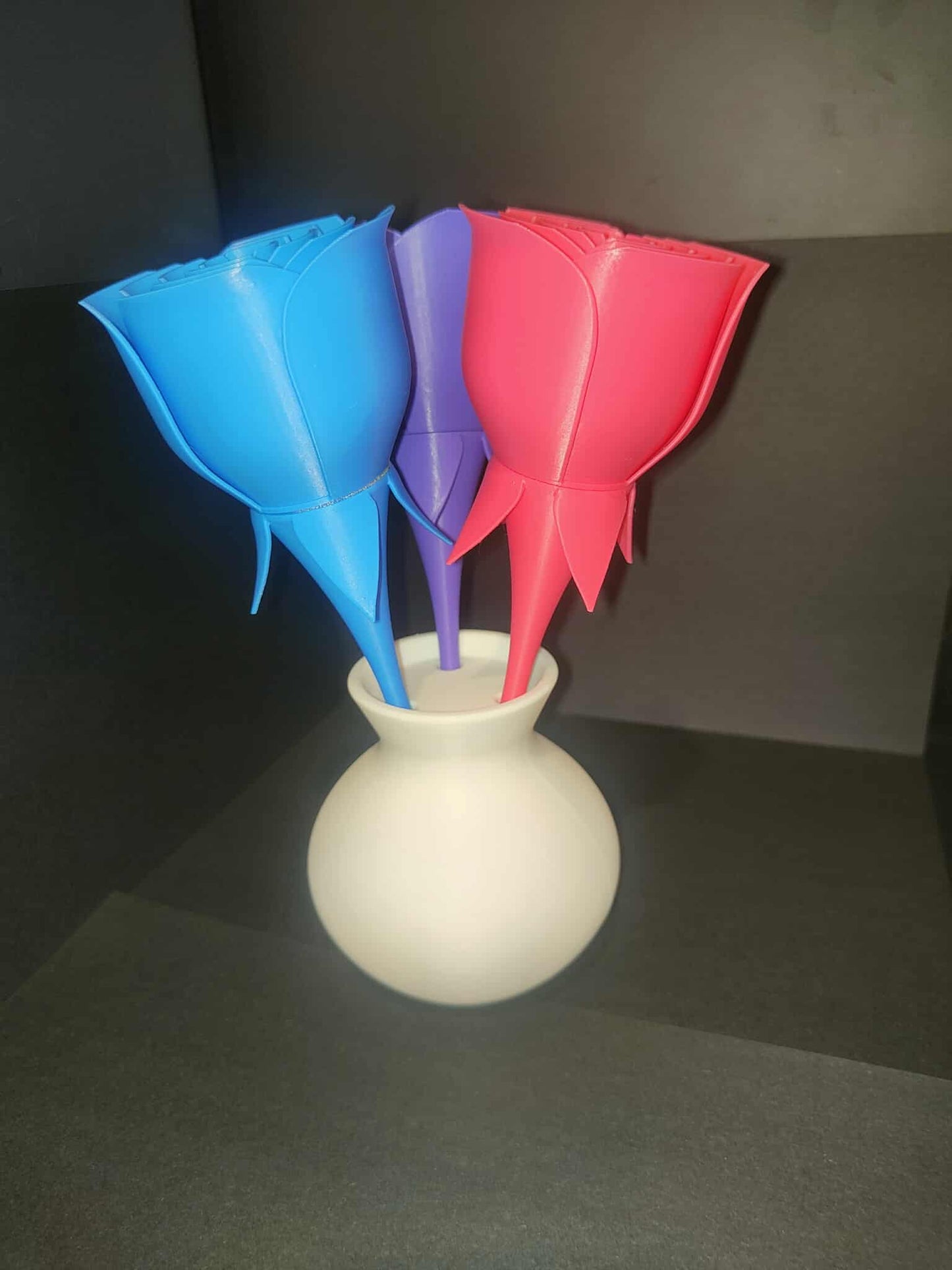 Vase and Roses