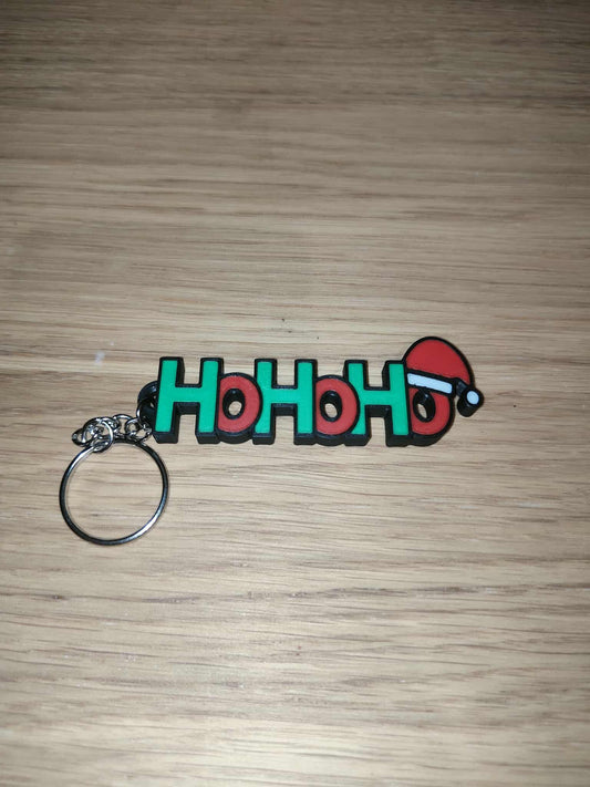 HoHoHo Christmas Keychain