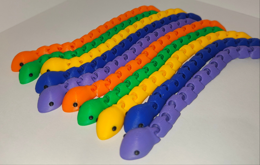 Flexi Snakes - 10 pack