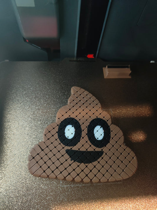 Poop super Flexi poop emoji